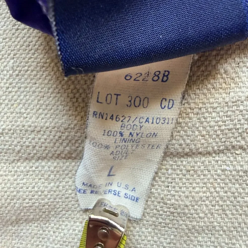 Vintage 90's Umbro Shorts Mens L Drawstring Made in USA Satin Soccer Nylon Blue